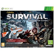 Xbox 360 - Cabela´s Survival: Shadow of Katmai + GUN - Hra na konzolu