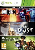 Xbox 360 - Ubisoft Triple Pack (Beyond Good & Evil, Outland, From Dust) - Console Game