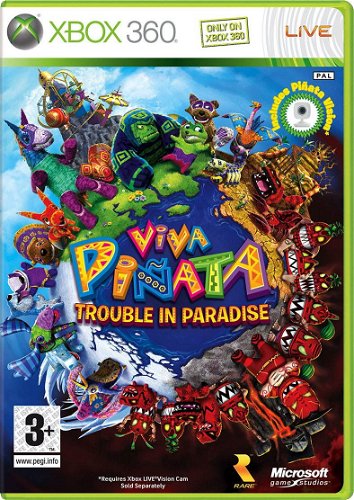Game Console 360 Pinata: | Game Viva Paradise In on Console DIGITAL Xbox Trouble -