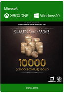 Middle-earth: Shadow of War – 10000 (+2000 Bonus) Gold - (Play Anywhere) DIGITAL - Hra na PC a XBOX