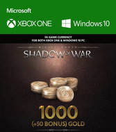 Middle-Earth: Shadow of War – 1000 (+50 Bonus) Gold  - (Play Anywhere) DIGITAL - Herní doplněk