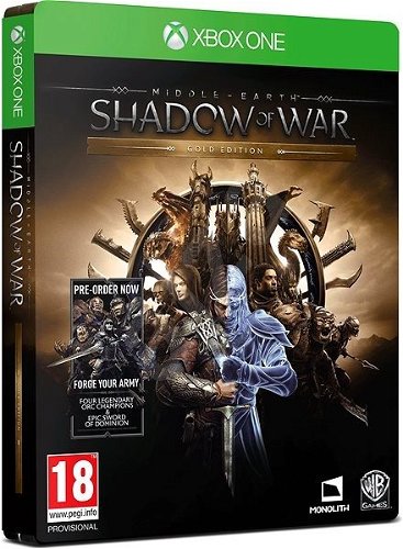  Middle-Earth: Shadow Of War Gold Edition - Xbox One : Video  Games