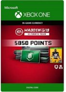 Madden NFL 19: MUT 5.850 Madden Points Pack - Xbox One DIGITAL - Gaming-Zubehör