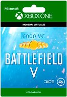 Battlefield V: 6.000 VC POINTS  - Xbox One DIGITAL - Gaming-Zubehör