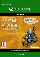 Fallout 76: 2000 Atoms   - Xbox One Digital - Gaming-Zubehör