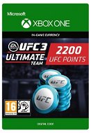 UFC 3: 2200 UFC Points – Xbox Digital - Herný doplnok