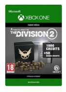 Tom Clancy's The Division 2: 1050 Premium Credits Pack - Xbox One Digital - Gaming Accessory