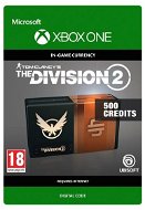 Tom Clancy's The Division 2: 500 Premium Credits Pack - Xbox One Digital - Gaming-Zubehör