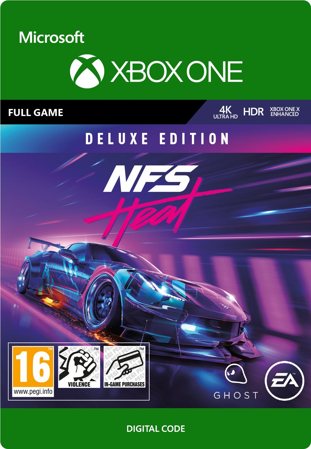 Need for speed heat xbox hot sale one key