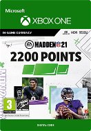 Madden NFL 21: 2200 Madden Points - Xbox One Digital - Gaming-Zubehör