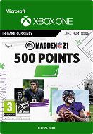 Madden NFL 21: 500 Madden Points - Xbox Digital - Videójáték kiegészítő