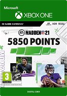 Madden NFL 21: 5850 Madden Points - Xbox One Digital - Gaming Accessory