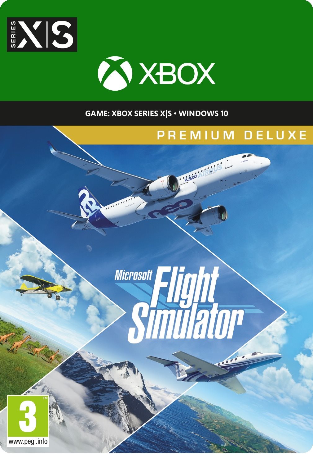 PC & XBOX Game Microsoft Flight Simulator - Premium Deluxe Edition