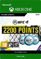 UFC 4: 2200 UFC Points – Xbox Digital - Herný doplnok