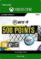UFC 4: 500 UFC Points - Xbox Digital - Videójáték kiegészítő
