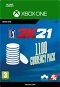 PGA Tour 2K21: 1100 Currency Pack - Xbox Digital - Gaming Accessory