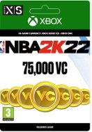 NBA 2K22: 75,000 VC - Xbox Digital - Videójáték kiegészítő