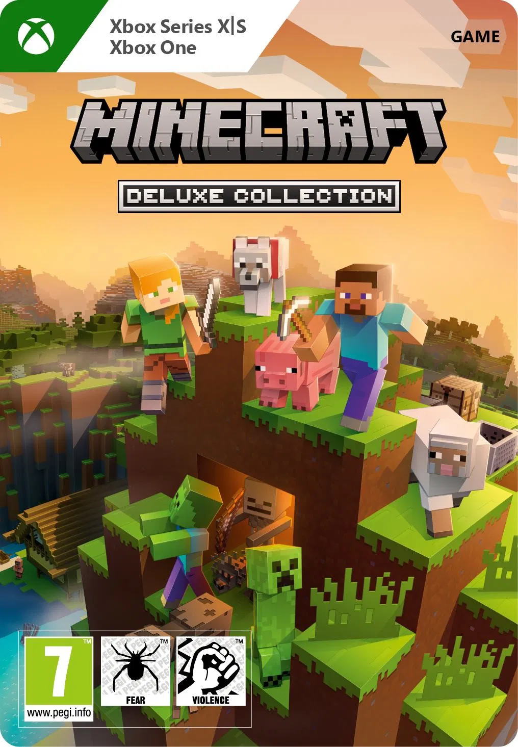 Konsolen Spiel Minecraft Deluxe Collection   Xbox Digital ...