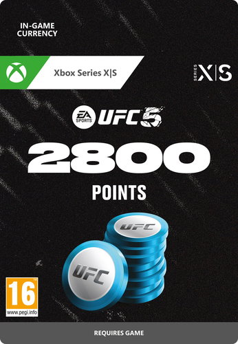 UFC 5: 2,800 UFC Points - Xbox Series X|S Digital - Videójáték kiegészítő - Fő fotó