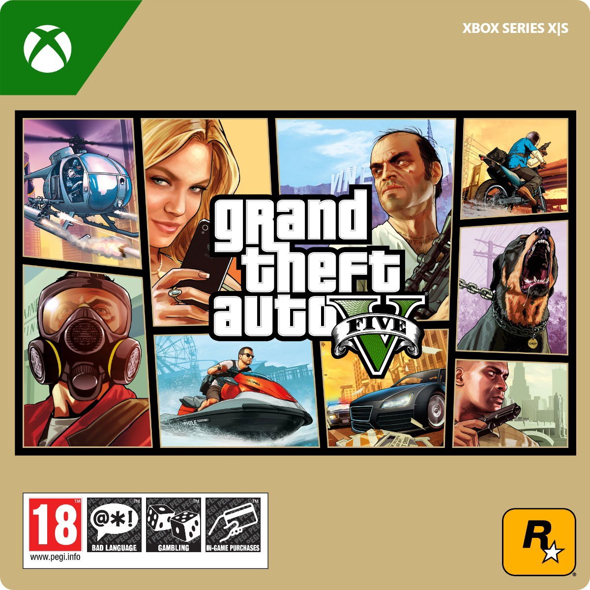 Kiegészítők: Grand Theft Auto V (GTA 5) - Xbox Series X|S Digital | Alza.hu