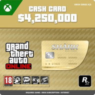 Grand Theft Auto V (GTA 5): Whale Shark Cash Card - Xbox Series X|S Digital - Gaming Accessory
