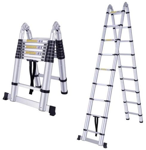MXM telescopic articulated ladder 5,6 m (2,8 + 2,8 m) - Ladder - Main image