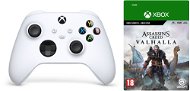 Xbox Wireless Controller Robot White + Assassins Creed Valhalla - Kontroller
