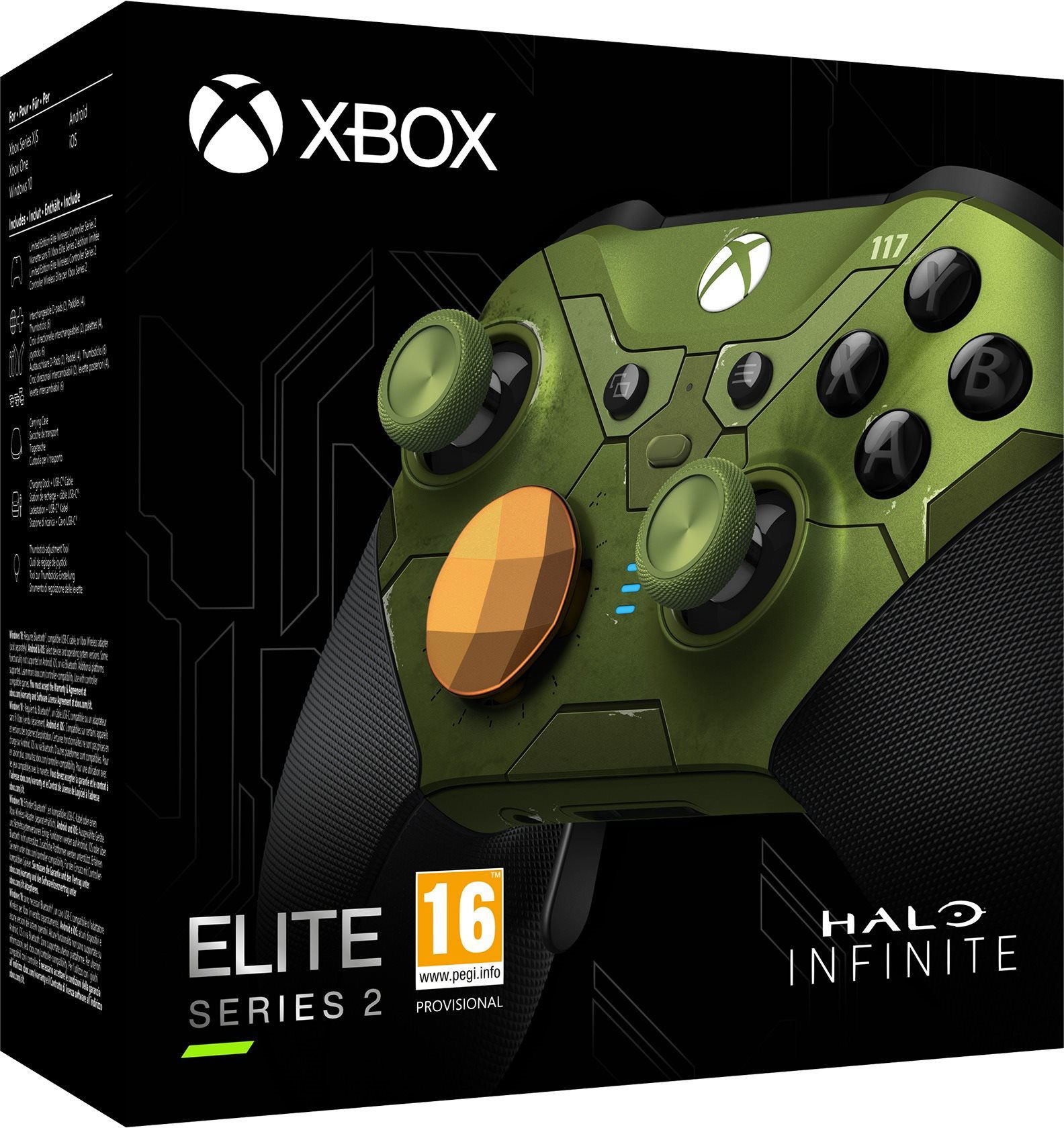 Xbox one sale controller halo edition