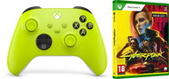 Xbox Wireless Controller Electric Volt + Cyberpunk 2077 UE XSX - Gamepad