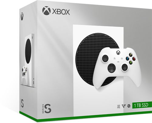 Xbox Series S – 1 TB Robot White - Herná konzola - Hlavný obrázok