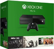 Microsoft Xbox One 1TB + Rainbow Six Siege + Rainbow Six Vegas 2 + 1 utalvány - Konzol