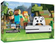 Microsoft Xbox One S 500GB Minecraft Edition - Konzol