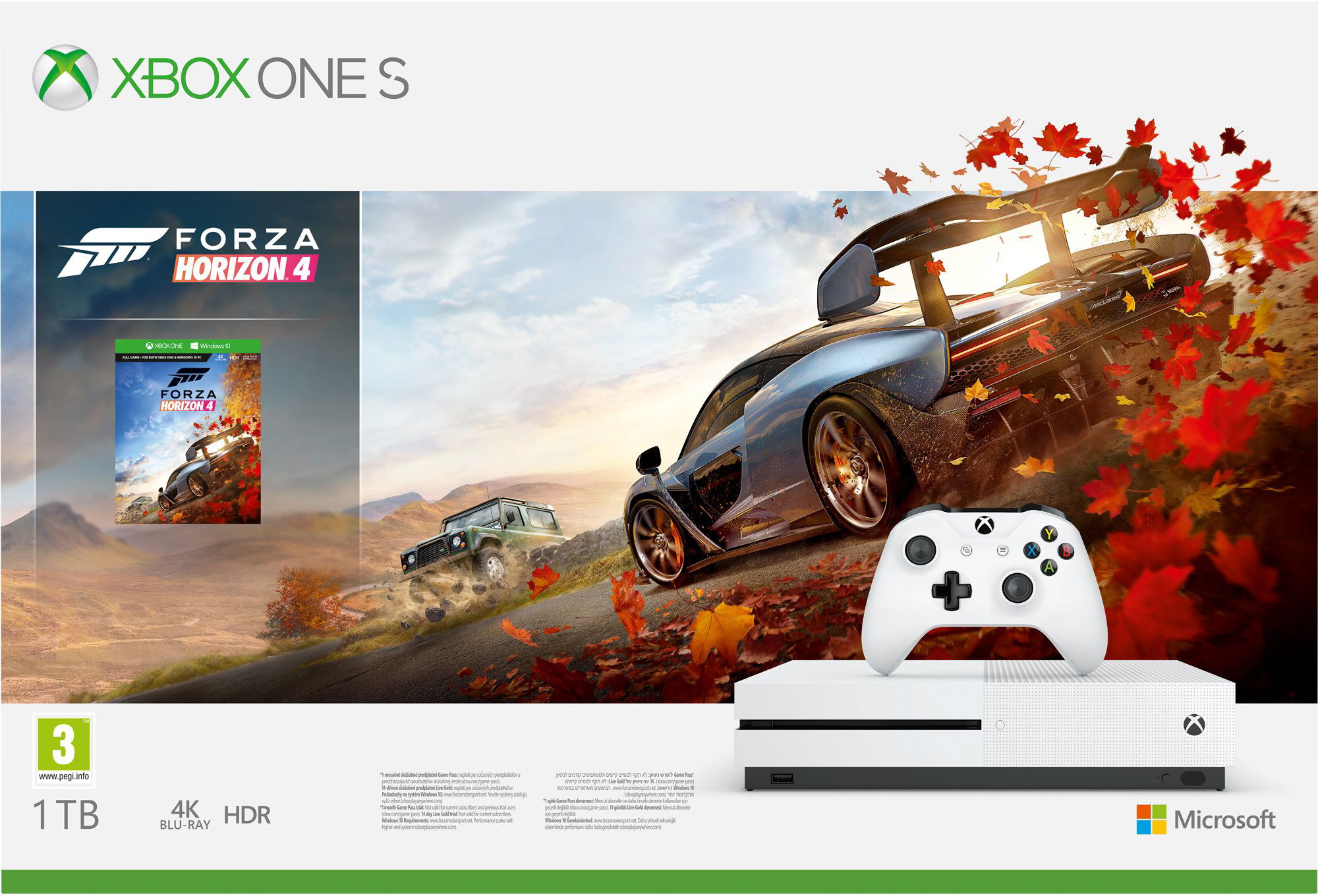 Xbox One S 1TB + Forza Horizon 4 - Game Console | alza.sk