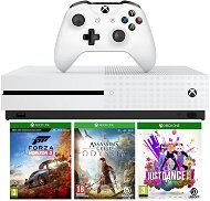 Xbox One S 1TB + Forza Horizon 4 + Assassin's Creed Odyssey + Just Dance 2019 - Game Console