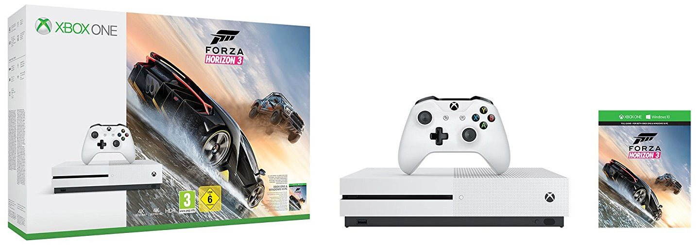 Xbox one s forza store horizon 3 bundle