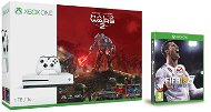 Microsoft Xbox One S 1TB Halo Wars 2 bundle + FIFA 18 - Herná konzola