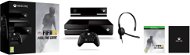  One Microsoft Xbox Kinect sensor + FIFA 15 + Dance Central  - Game Console