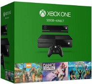 Microsoft Xbox One + Kinect sensor + 3 Games - Game Console