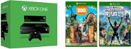 Microsoft Xbox One with Kinect sensor + 2 games - Game Console