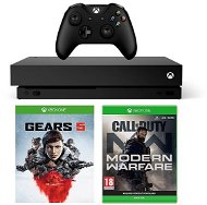 Xbox One X Gears 5 + Call of Duty: Modern Warfare - Game Console