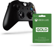 Xbox One Wireless Controller + 12 Months Xbox Live Gold membership - Set