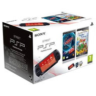Sony Playstation Portable PSP-E1004 Charcoal Black + Cars 2 + Geronimo Stilton - Game Console