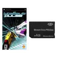 PSP Memory Stick Pro DUO 4G + hra Wipeout Pulse - Memory Card