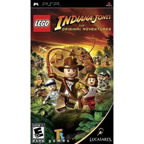 PSP - LEGO Indiana Jones: The Original Adventures - Console Game - Main image