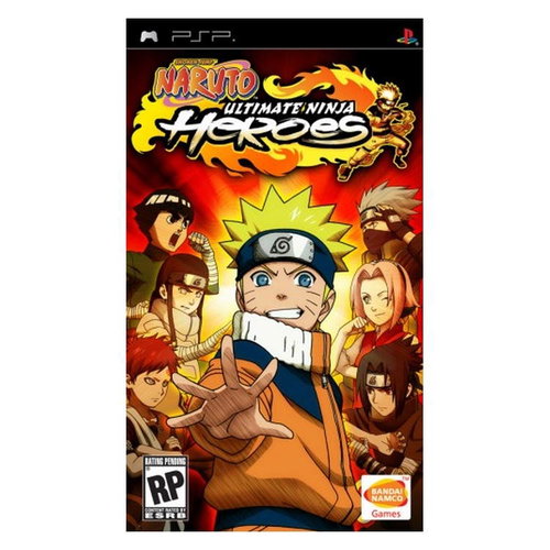 PSP - Naruto: Ultimate Ninja Heroes - Console Game - Main image
