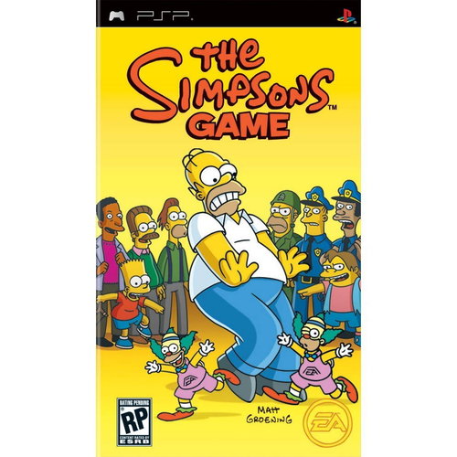 PSP - The Simpsons - Console Game - Main image