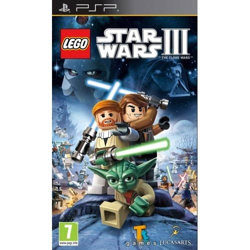 PSP - LEGO Star Wars III: The Clone Wars - Console Game - Main image