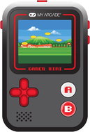 My Arcade Gamer Mini Classic 160-in-1 Black and Red - Game Console