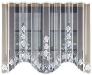 MyBestHome Decorative jacquard curtain with tape MILLY 130 white 300 × 130 cm - Curtain