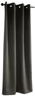 Mybesthome Sierra Blackout Blackout curtain with rings, 135 × 250 cm, graphite, 1 piece - Drape